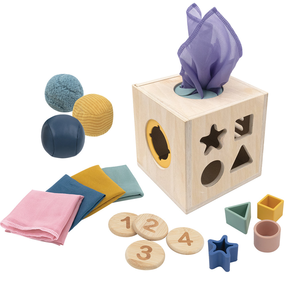 4 in 1 Sensory Cube - Multi