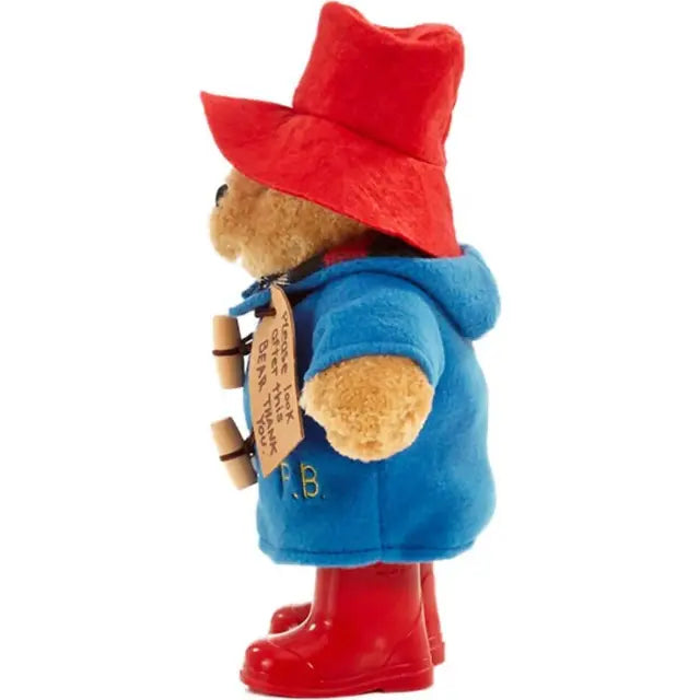 Paddington with Boots Blue Coat 22cm