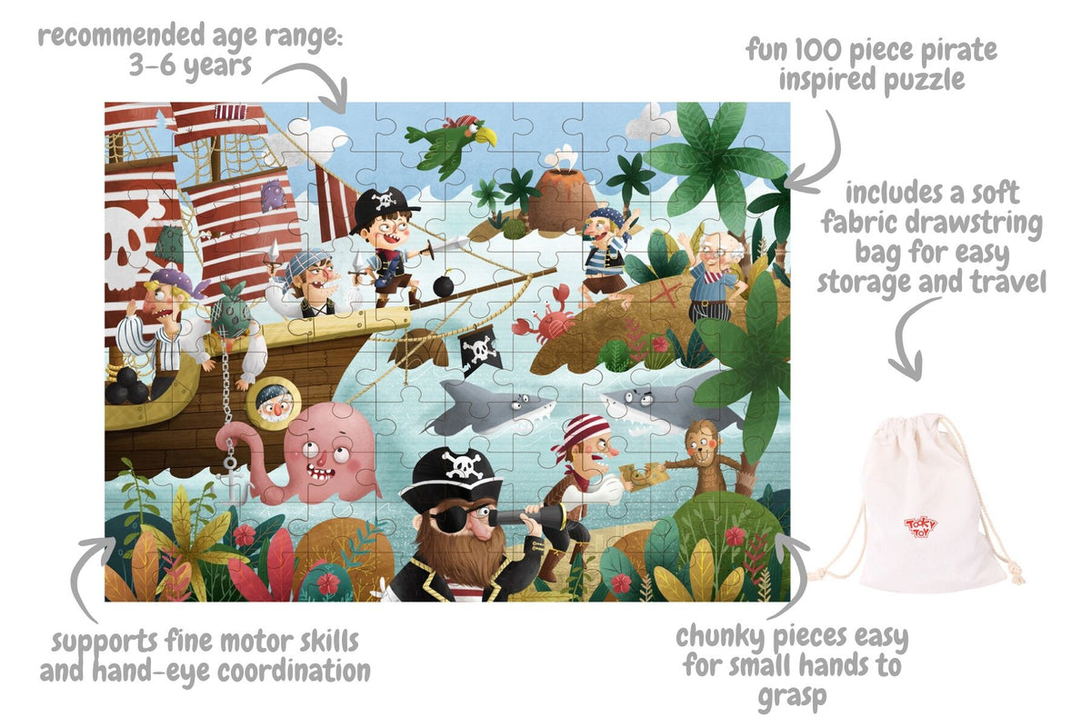 Pirate Puzzle - 100 Pieces