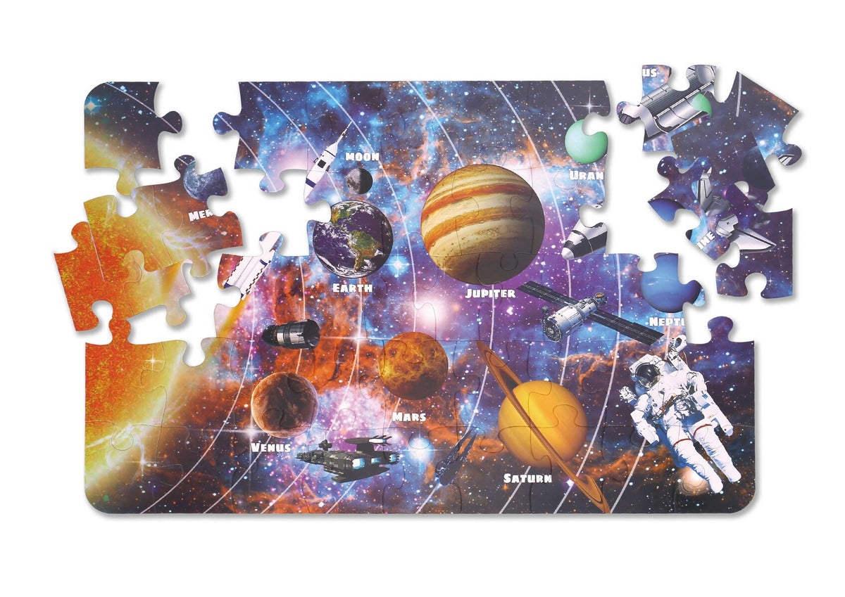 The Solar System Floor Puzzle - 46 Pieces