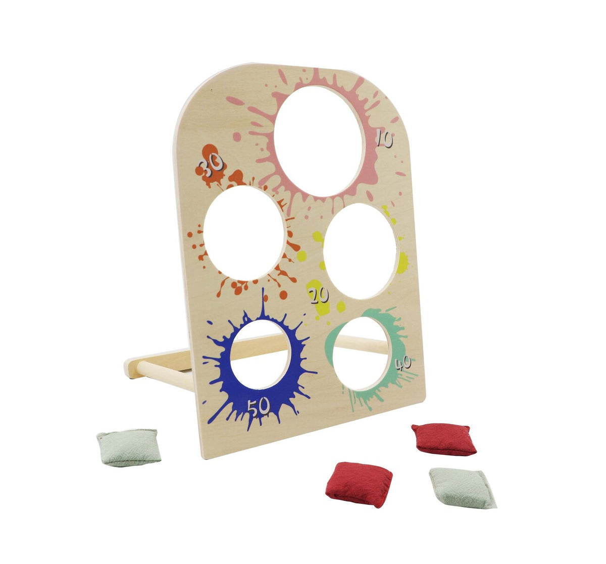 Wooden Throwing Sandbag Toss Board