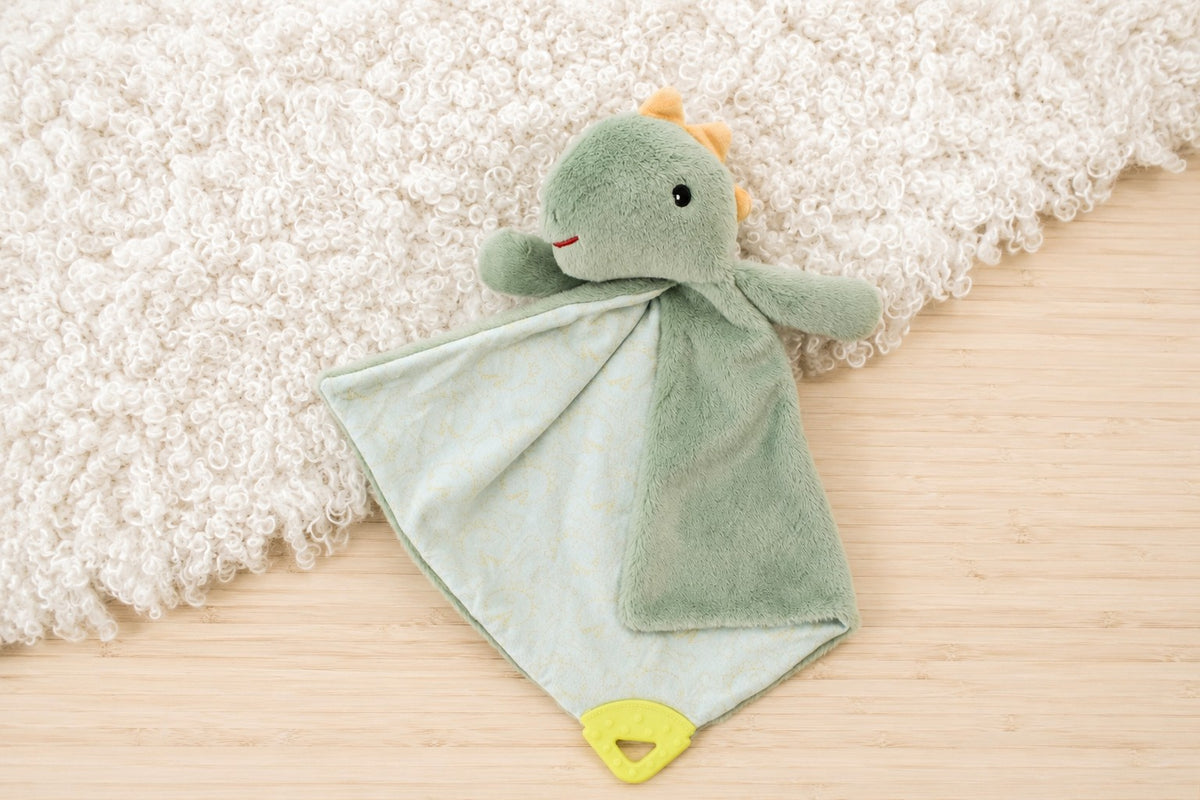 Snuggle Buddy Minty Dinosaur Blanket