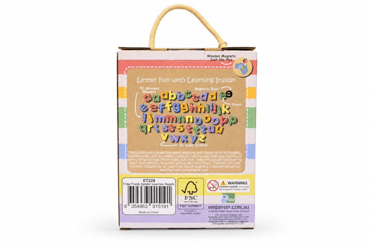 Fridge Friends Magnetic Alphabet Lowercase 50pcs
