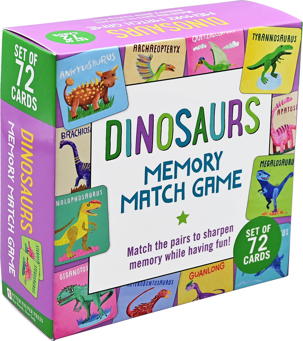 Memory Match Game - Dinosaurs