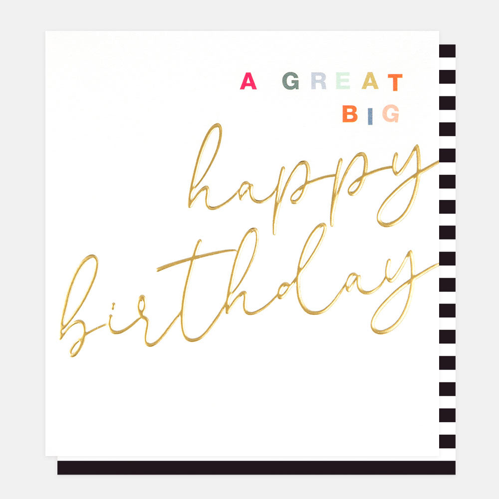 Caroline Gardner A Great Big Happy Birthday Card (From Me To You)