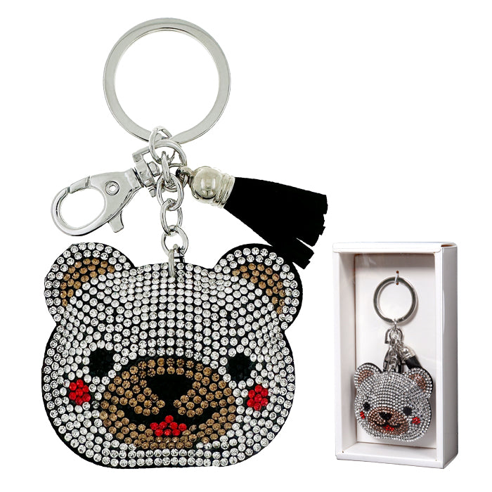 Michi Keyring Blushing Bear