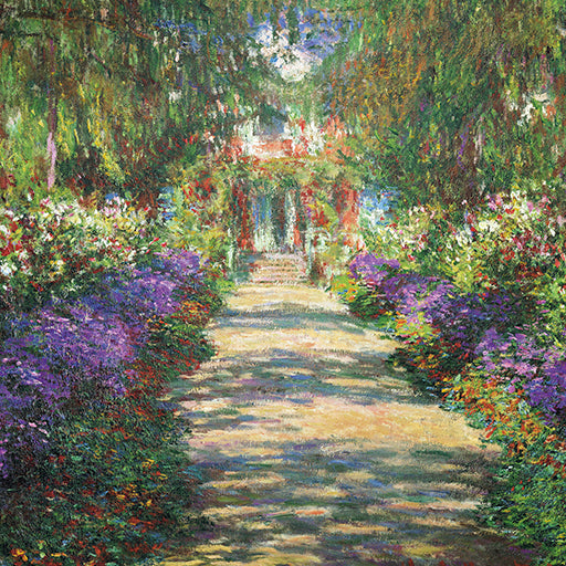 Editions du Desastre Monet Jardin A Giverny Card (Le Musee)
