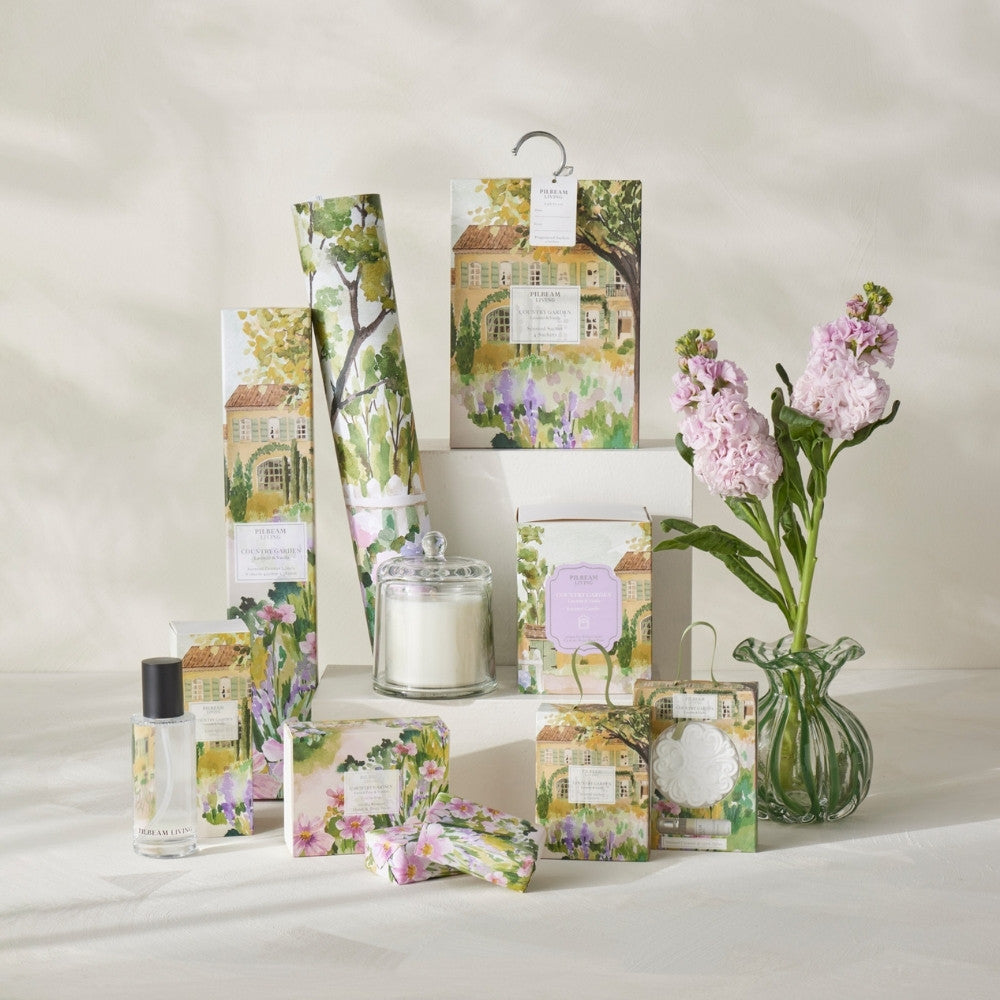 Country Garden Scented Drawer Liners 6 Sheets - Lavender & Vanilla