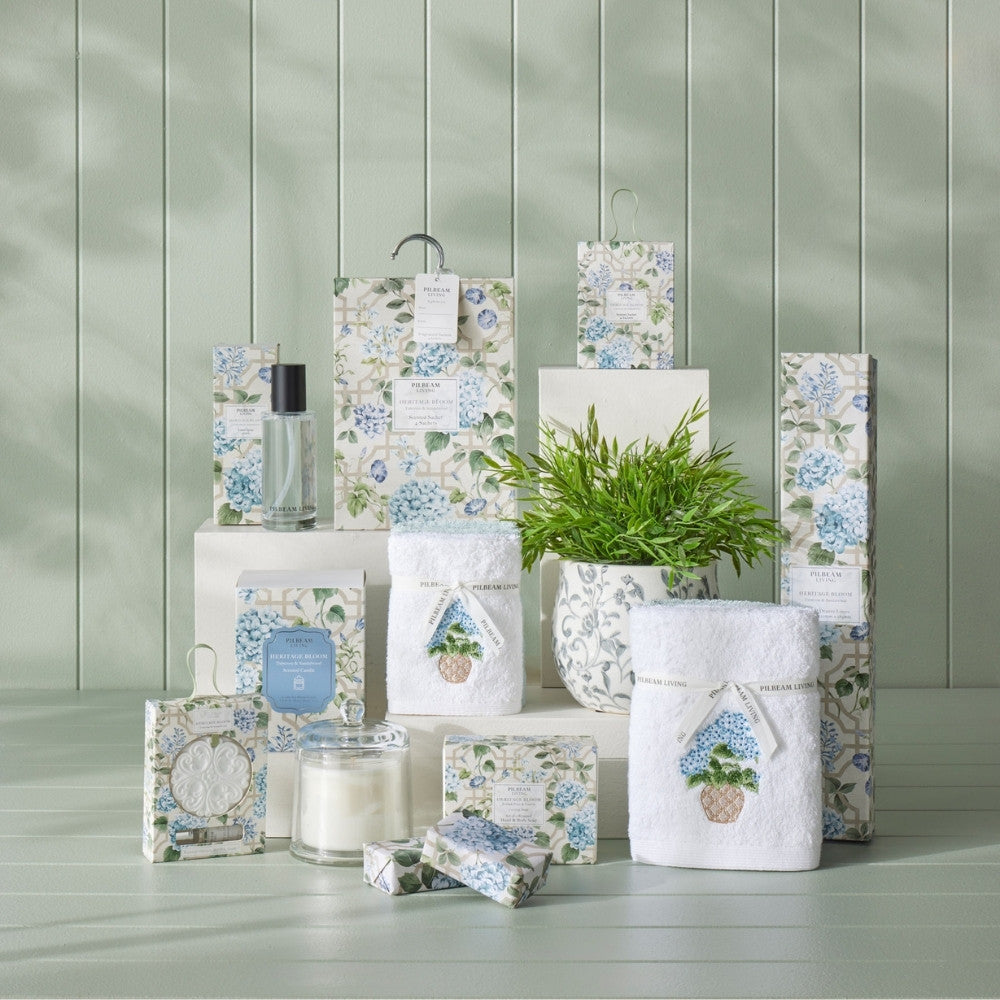Heritage Bloom Scented Hanging Sachets Set of 4 - Tuberose & Sandalwood