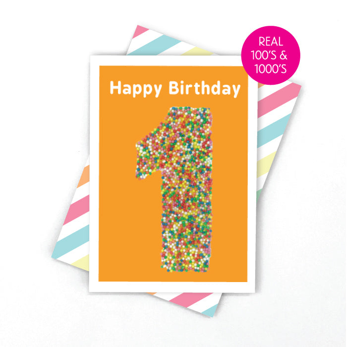 Candle Bark 1 in Freckles Card