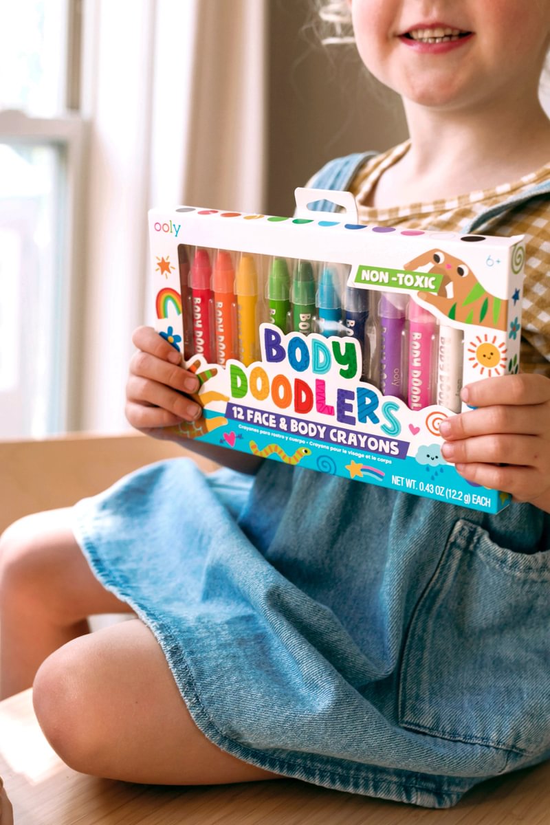 Ooly Body Doodlers Markers - Set of 12