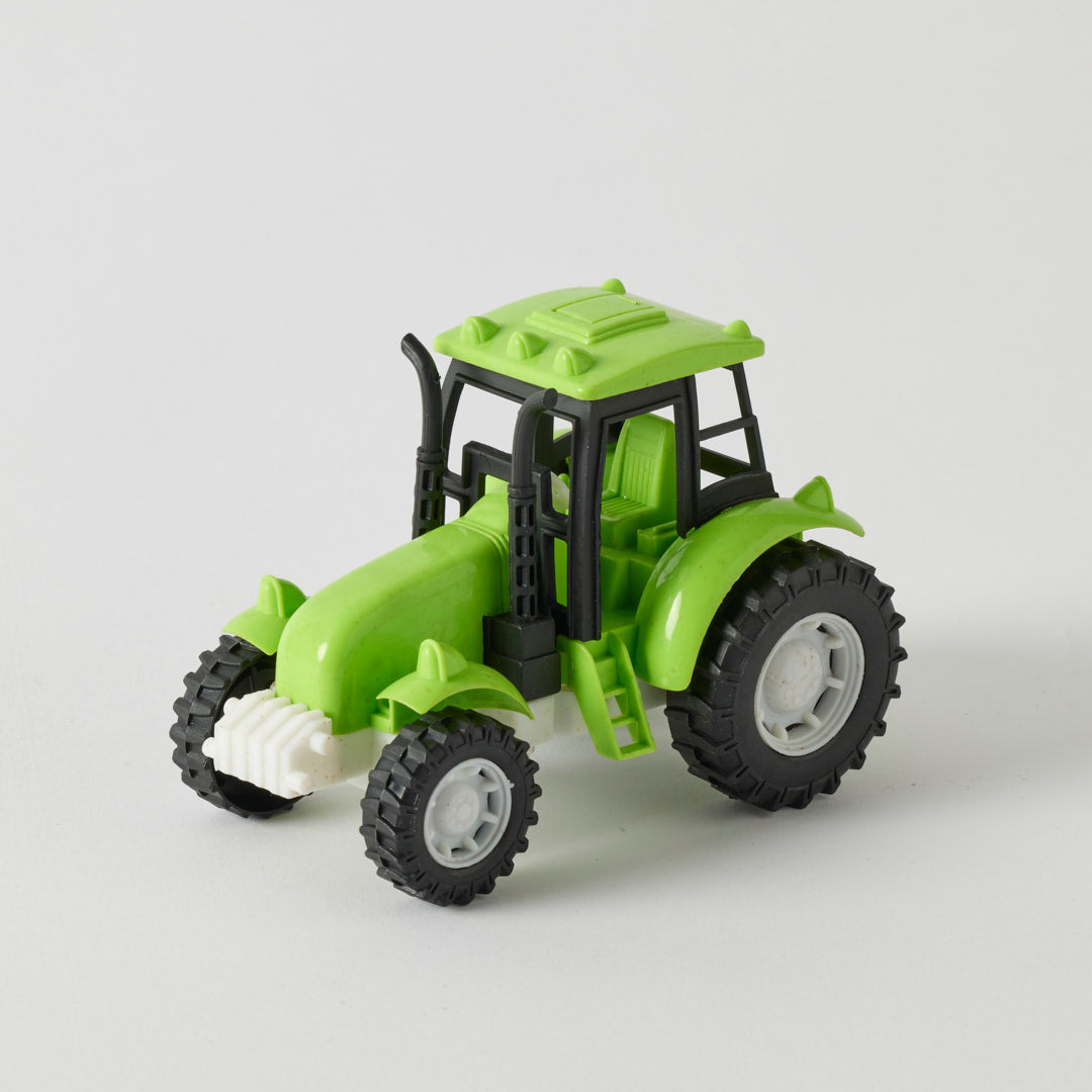 Jiggle & Giggle Bioplastic Farm Tractor 3 Asst Colours