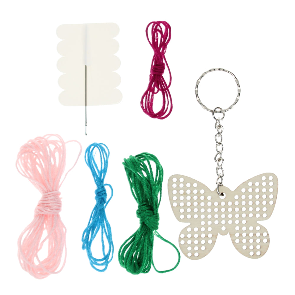 Rex London Stitch Your Own Keyring - Butterfly