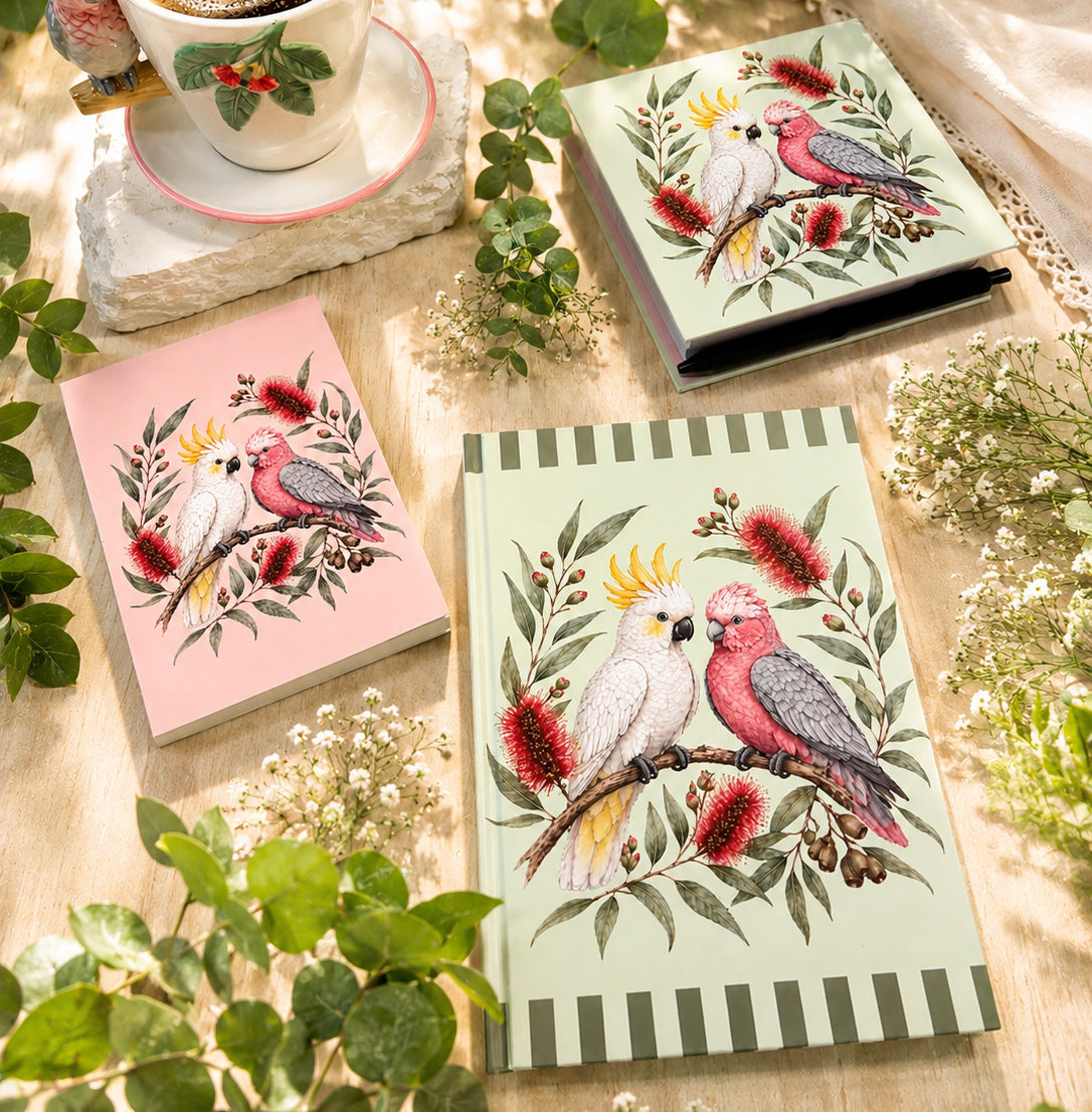 Australian Birds Notepad Block 260 Pages