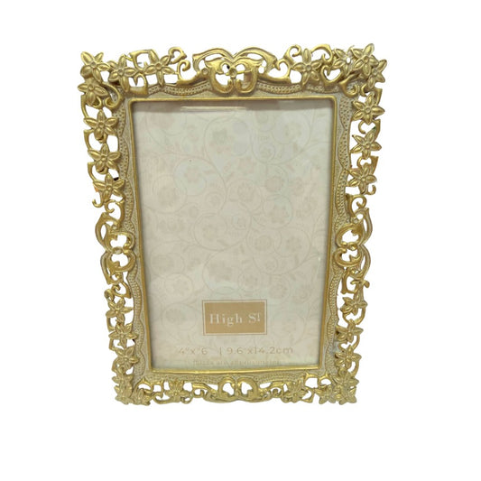 Brushed Gold Royal Photo Frame 4x6