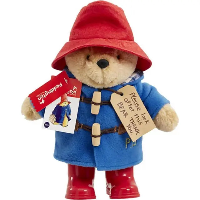 Paddington with Boots Blue Coat 22cm