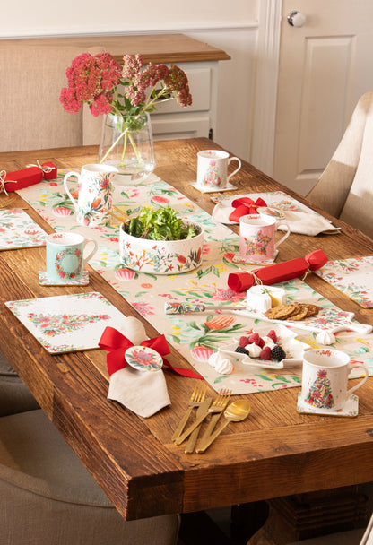 Ashdene Twinkling Blooms Christmas Apron