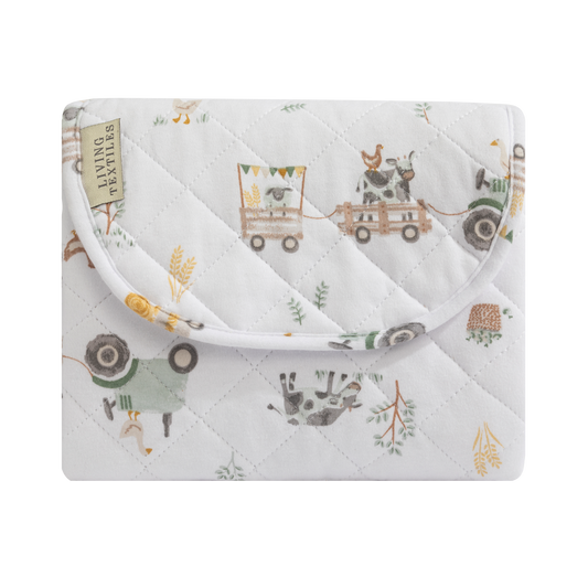 Waterproof Travel Change Mat - Tractor Ride