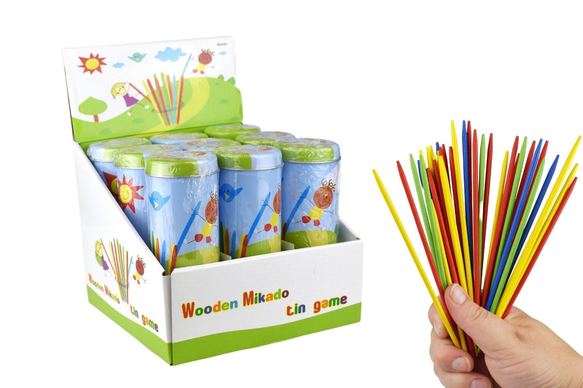 Pick Up Sticks Mikado in Tin
