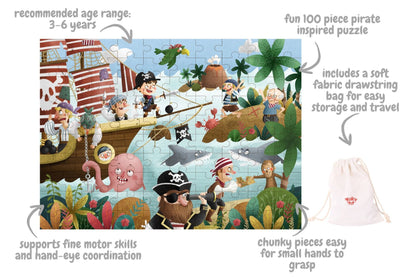 Pirate Puzzle - 100 Pieces