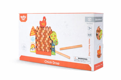 Chicken Drop Block Game