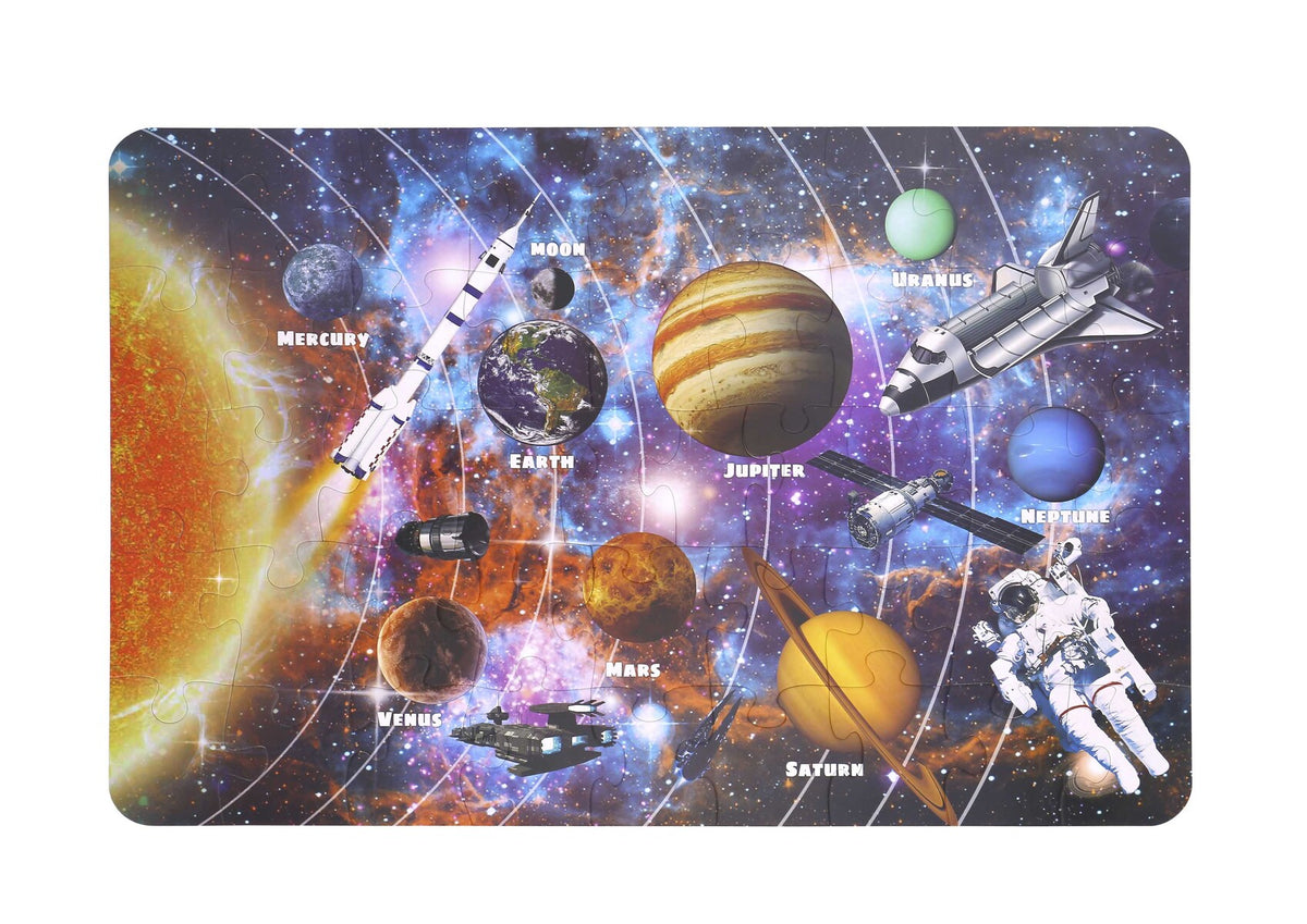 The Solar System Floor Puzzle - 46 Pieces