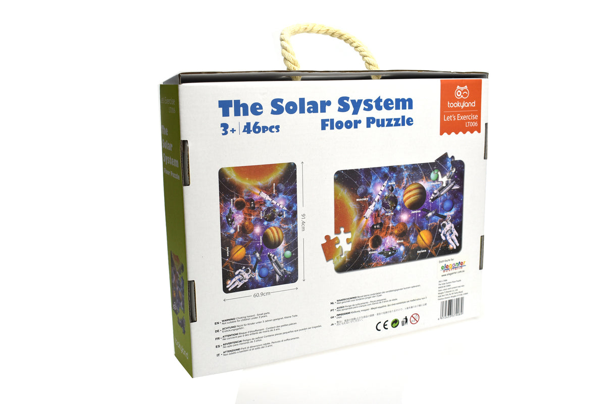 The Solar System Floor Puzzle - 46 Pieces