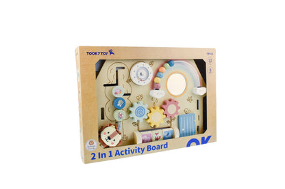 2 in 1 Wooden Activity Board