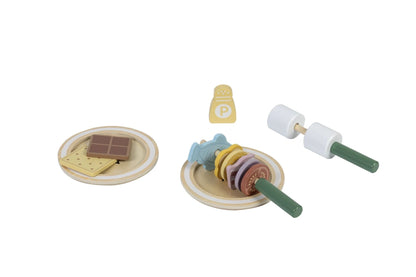 Wooden Camping Cooking Set