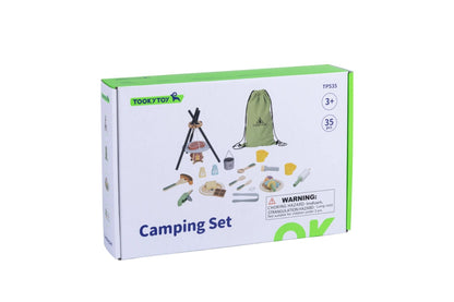 Wooden Camping Cooking Set