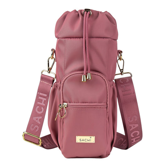 Sachi Crossbody Insulated Bottle Bag - Blush