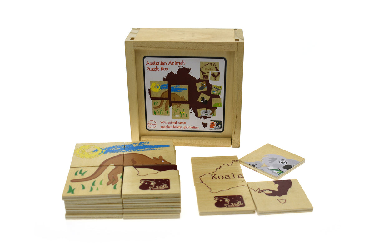 Australian Animals Puzzle Box