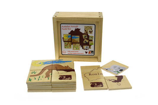 Australian Animals Puzzle Box