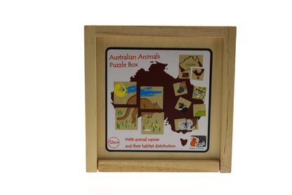 Australian Animals Puzzle Box