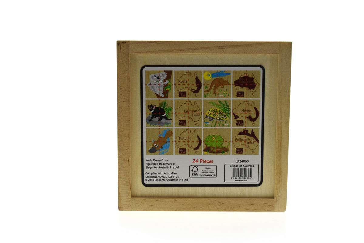 Australian Animals Puzzle Box