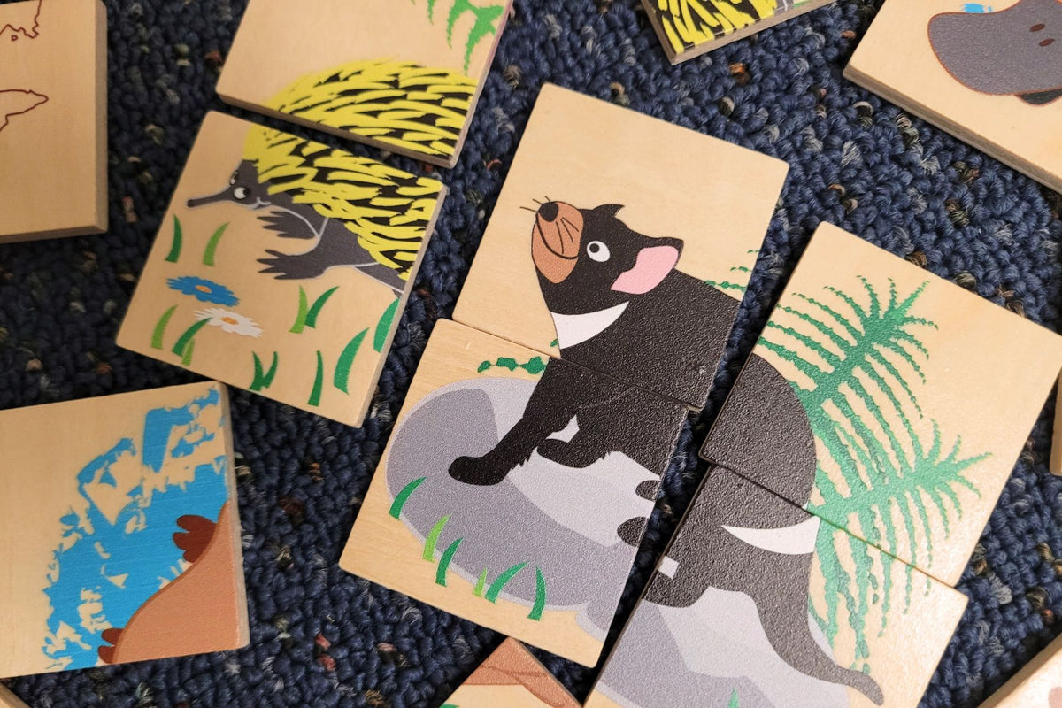 Australian Animals Puzzle Box