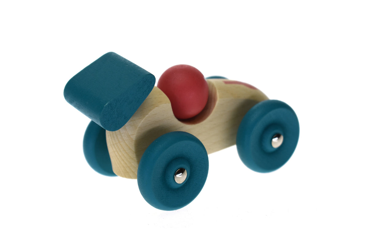 Retro Wooden Racing Car