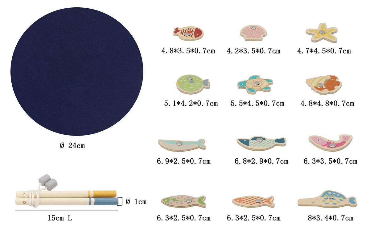 Calm & Breezy Magnetic Fishing Game