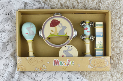 Woodland Wooden 5 Piece Music Set