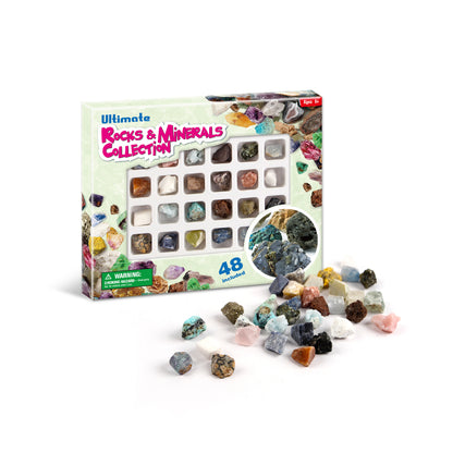 Ultimate Rocks & Minerals Collection - 48 Pieces