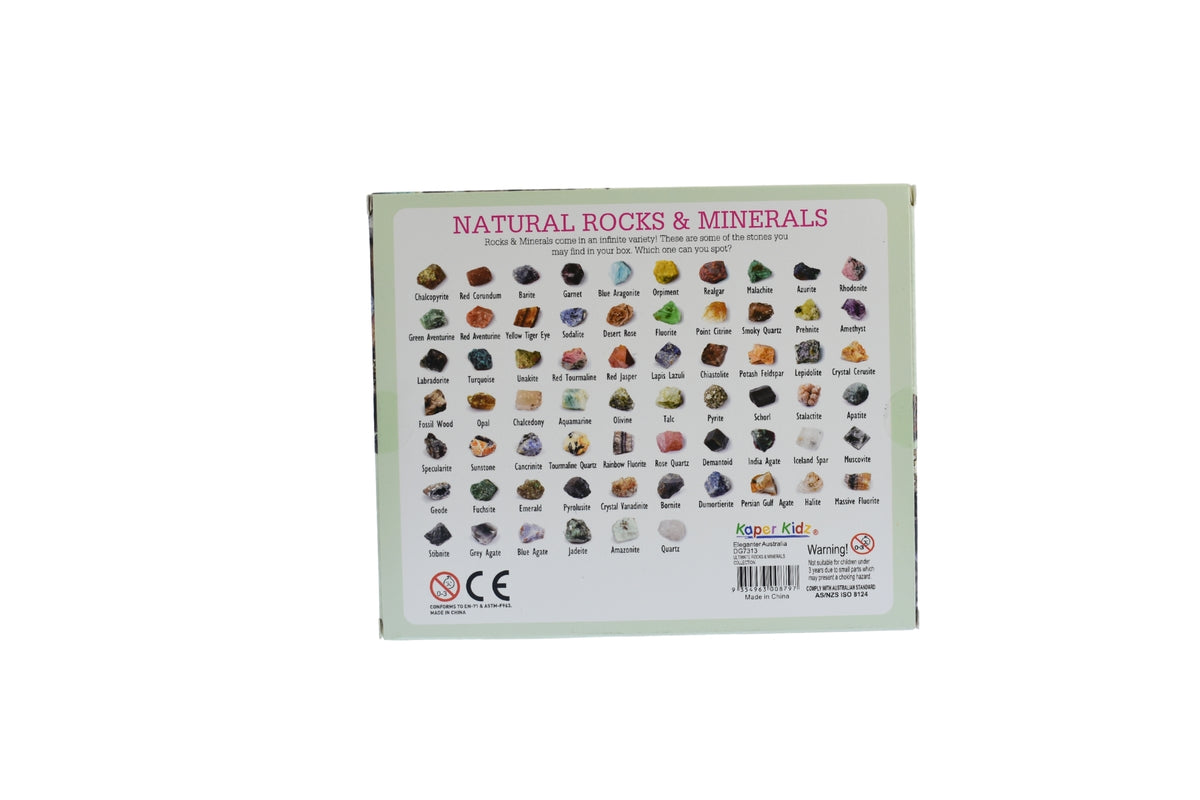 Ultimate Rocks & Minerals Collection - 48 Pieces