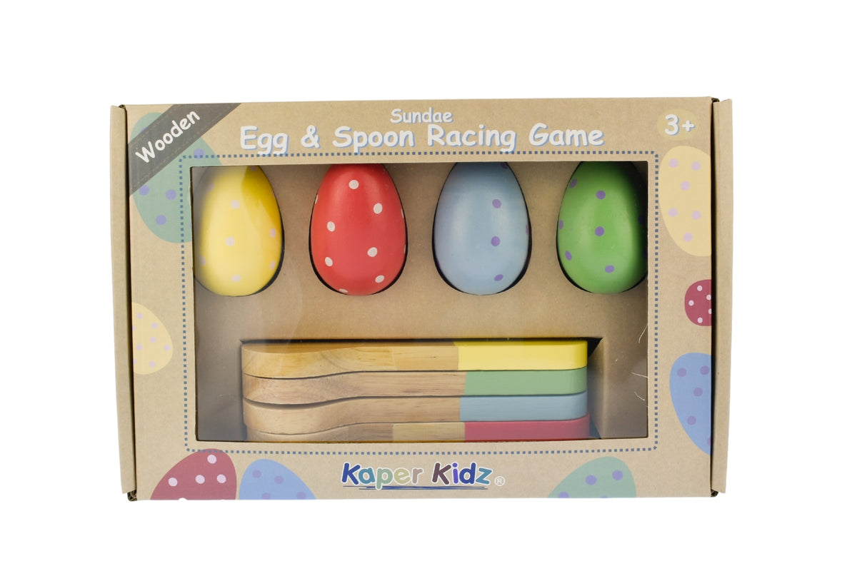 Sundae Egg & Spoon Racing Game