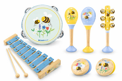 Buzzy Days 7 Piece Musical Set