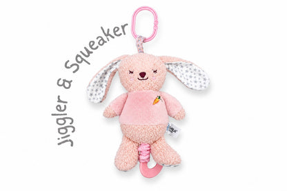Snuggle Buddy Berry Bunny Jiggler