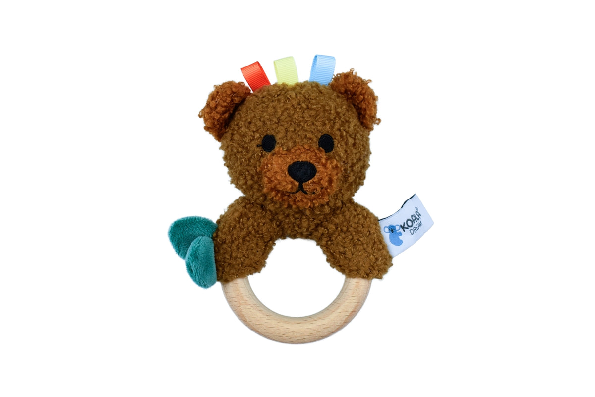 Maple Bear Rattle Ring