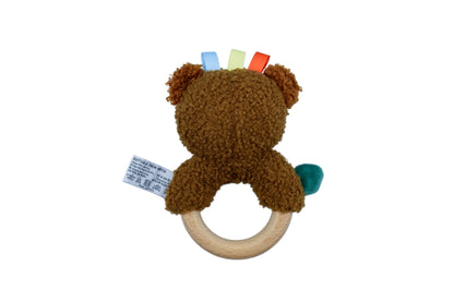Maple Bear Rattle Ring