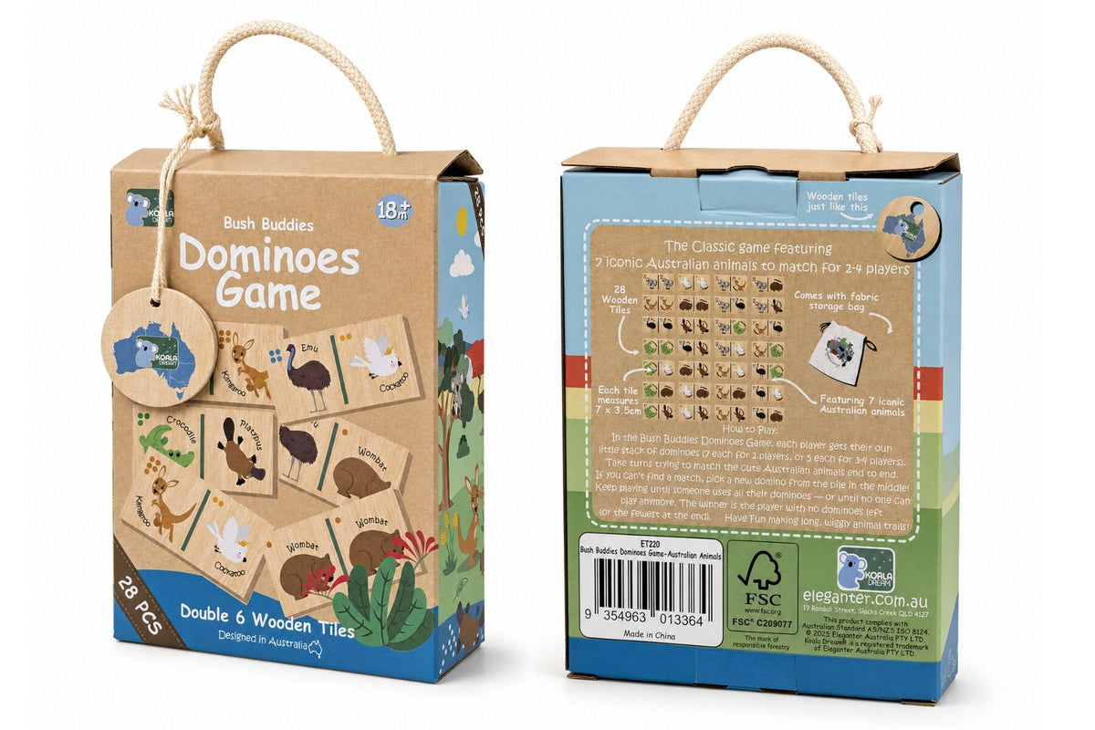 Bush Buddies Dominoes Game