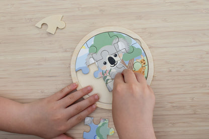 Wooden 9pc Jigsaw Puzzle - Koala
