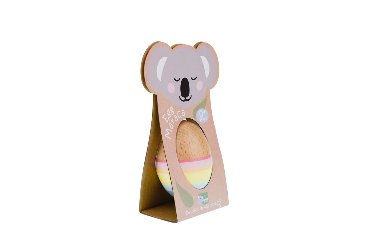 Koala Rainbow Egg Shaker Maraca