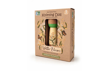 Australian Flora Knitting Doll